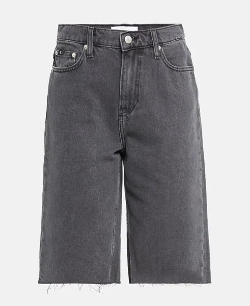 Джинсовые шорты Calvin Klein Jeans, черный