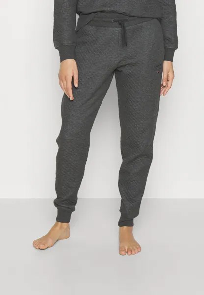 Пижамные штаны Tommy Hilfiger СТЕГАНЫЕ СПОРТИВНЫЕ БРЮКИ, цвет dark grey