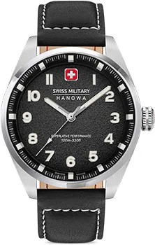 Швейцарские наручные  мужские часы Swiss military hanowa SMWGA0001501. Коллекция Greyhound
