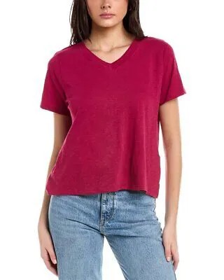 Женская футболка Eileen Fisher Slub, розовая, размеры Xxs