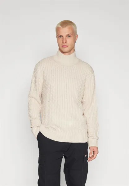 Свитер JORCOSY CABLE HIGH NECK Jack & Jones, Moonbeam