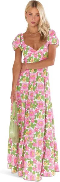 Платье Макси Кэти Show Me Your Mumu, цвет Fresh Floral