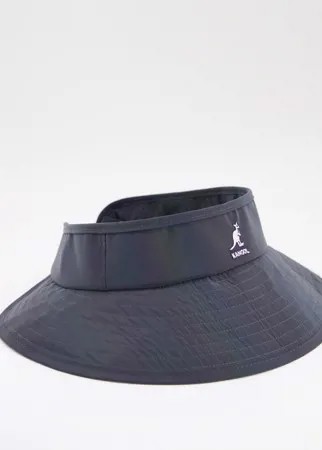 Переливающаяся кепка-козырек черного цвета Kangol-Многоцветный