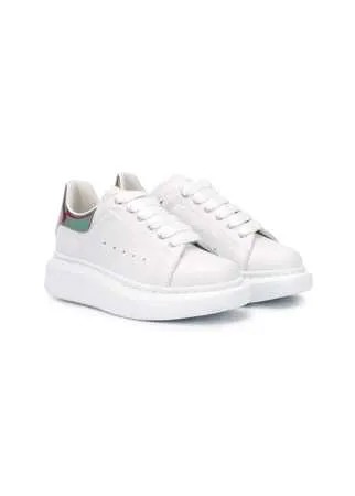 Alexander McQueen Kids кеды на платформе