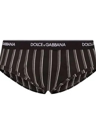 Dolce & Gabbana трусы-брифы в вертикальную полоску