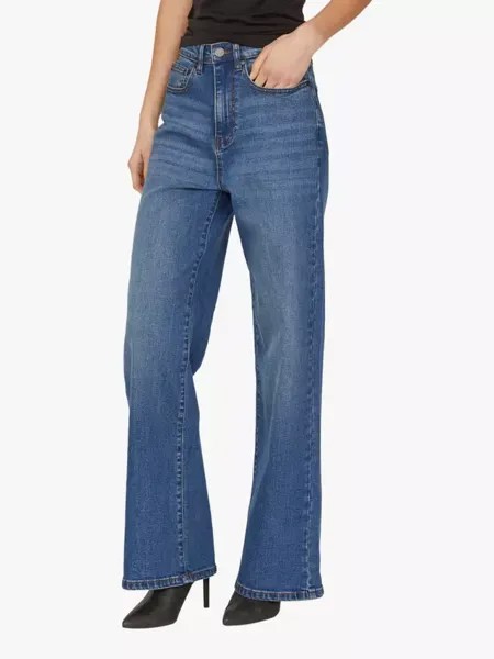 Джинсы Sisters Point Owi Wide Leg, цвет mid blue