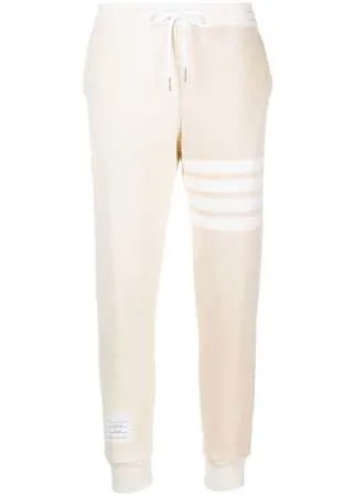Thom Browne спортивные брюки Funmix с полосками 4-Bar