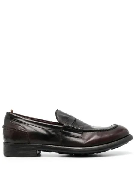 Officine Creative лоферы Chronicle 056, коричневый