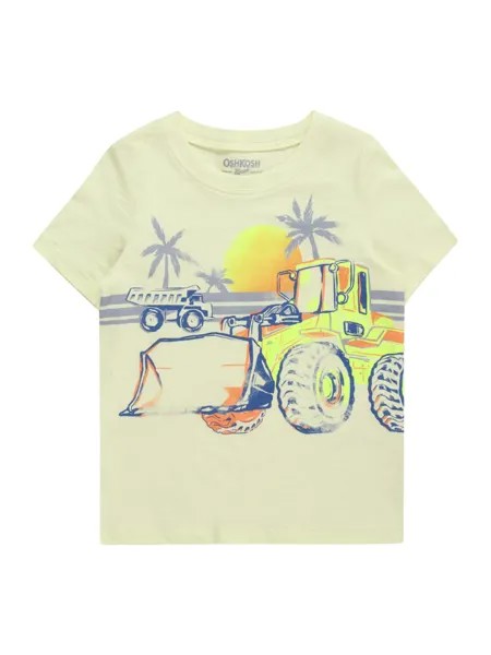 Футболка OshKosh, лайм/пастельно-желтый