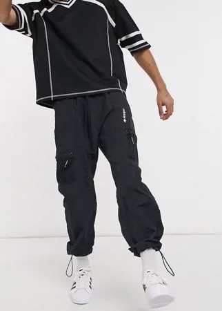 Черные трикотажные джоггеры с карманами adidas Originals adventure-Черный цвет