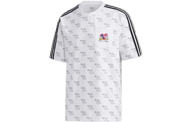 Футболка унисекс белая Adidas Neo, белый