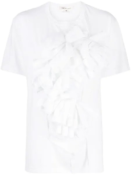 Comme Des Garçons футболка с короткими рукавами, белый