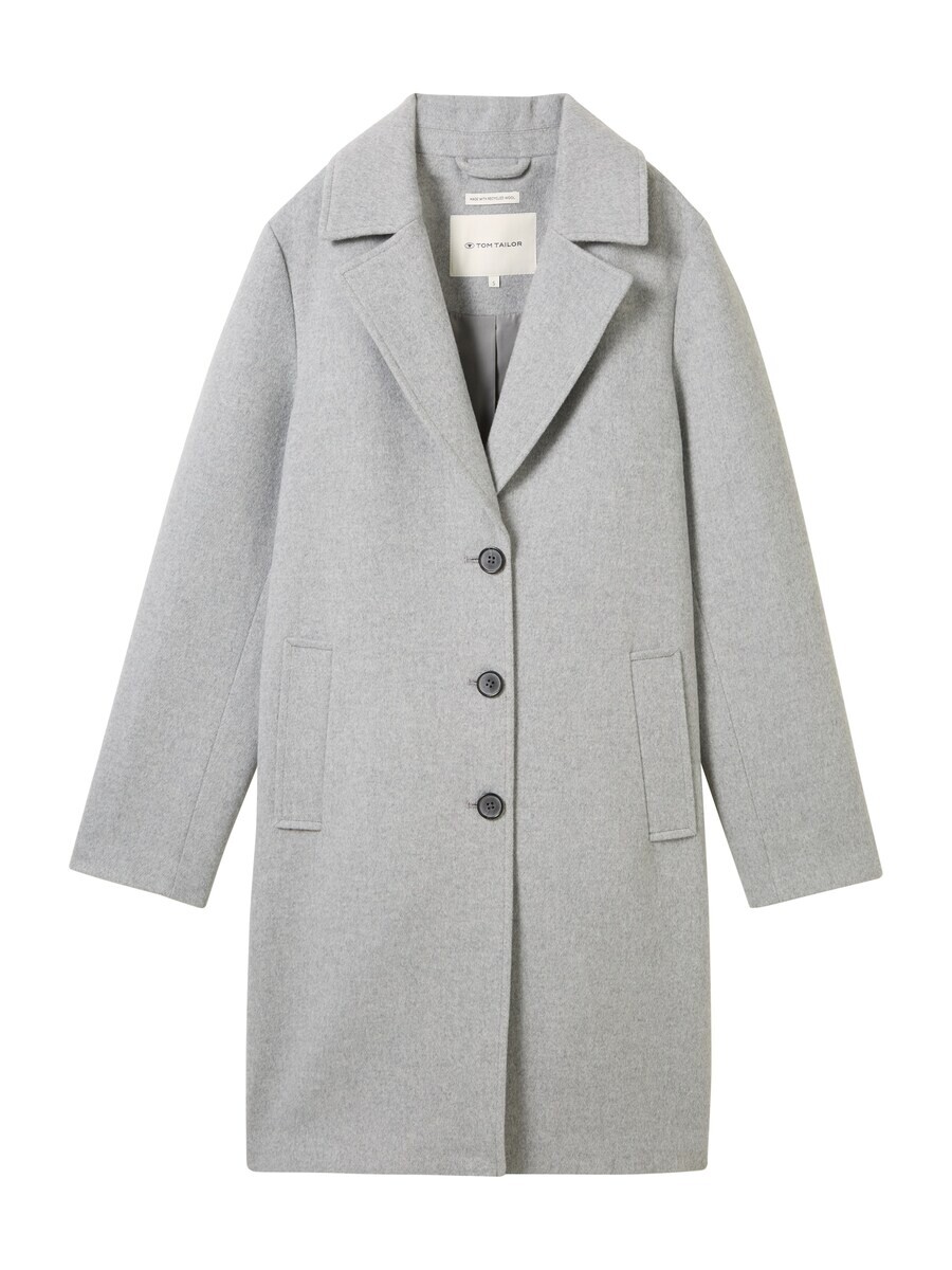 Пальто TOM TAILOR Between-Seasons Coat, светло-серый