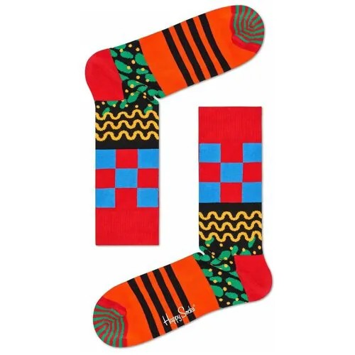 Носки унисекс Mix Max Sock с миксом узоров 25, разноцветный
