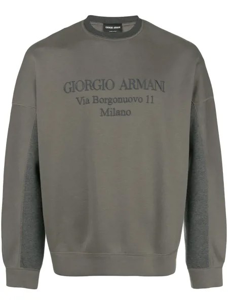 Giorgio Armani jersey sweater