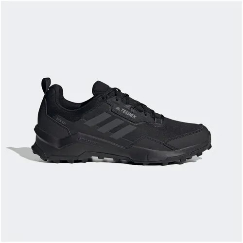 Полуботинки хайкеры adidas, высокие, размер 9 UK, черный