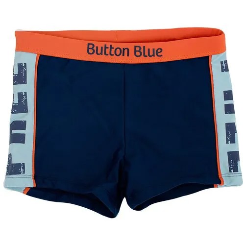 Плавки Button Blue размер 116-122, синий