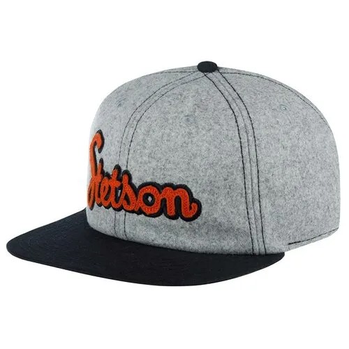 Бейсболка STETSON, размер OneSize, серый