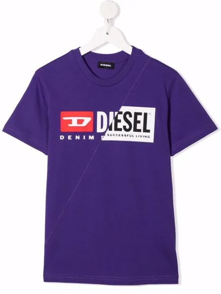 Diesel Kids футболка с логотипом
