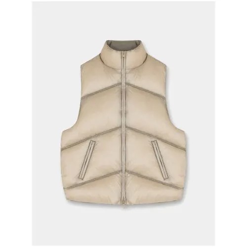 Жилет Represent Clo Washed Puffer Gilet, коричневый, XL
