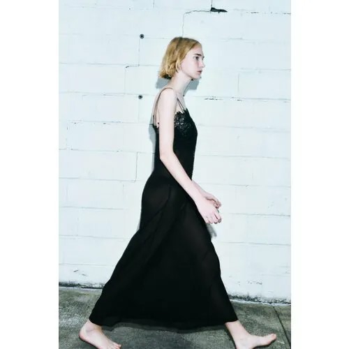 Сарафан Zara, размер L, черный