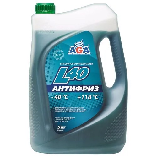 Антифриз AGA Тосол L40 5 кг