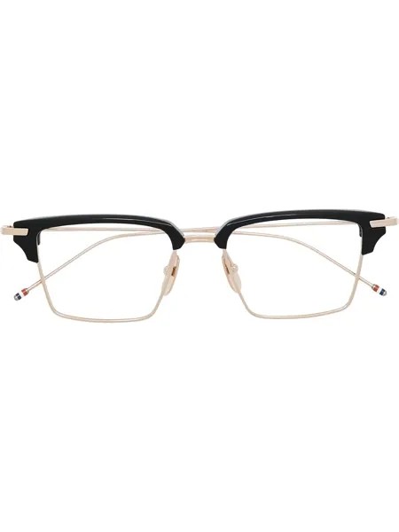 Thom Browne Eyewear очки в геометричной оправе