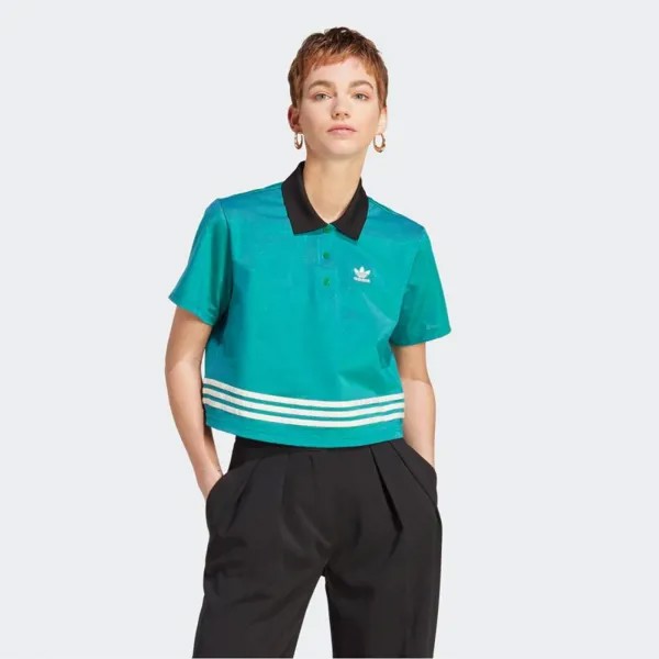 Рубашка поло Adidas Adicolor 70s IK7851-GREEN