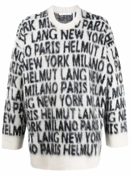 Helmut Lang джемпер с логотипом