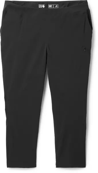Брюки до щиколотки Dynama/2 — женские размеры больших размеров Mountain Hardwear, черный