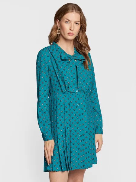 Платье-рубашка стандартного кроя Max&Co., зеленый