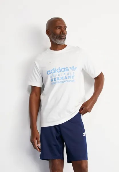 Футболка с принтом TEE adidas Originals, цвет white