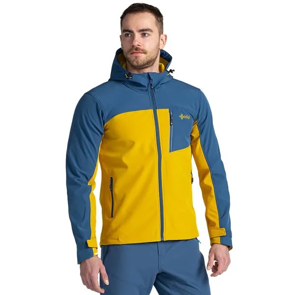 Спортивная куртка Kilpi Ravio softshell, желтый