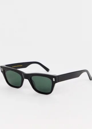 Черные квадратные солнцезащитные очки Monokel Eyewear Aki-Черный