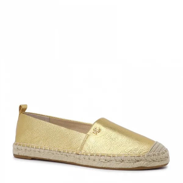 Эспадрильи женские LAUREN RALPH LAUREN 802824737_2527150 золотистые 37 EU
