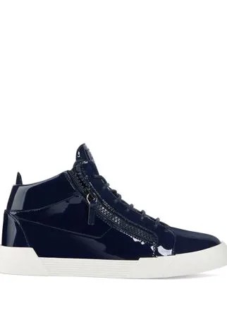 Giuseppe Zanotti высокие кеды The Shark