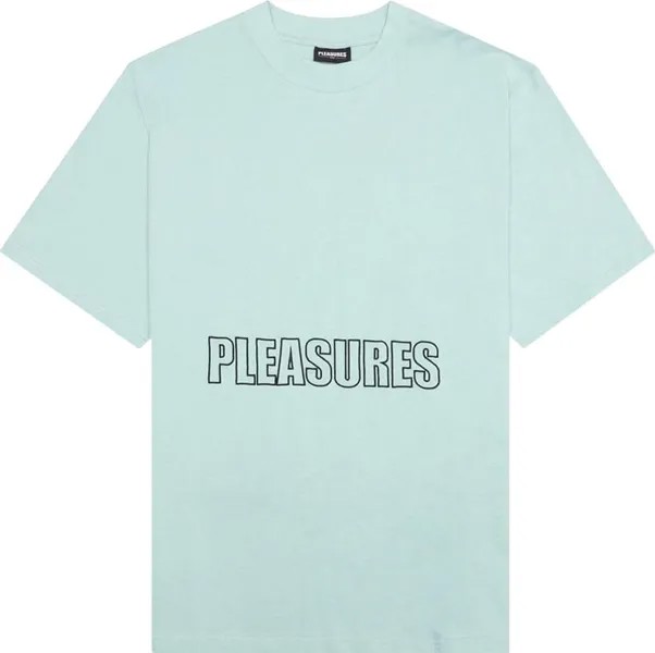 Футболка Pleasures Shade Heavyweight T-Shirt 'Mint', зеленый