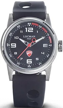 Fashion наручные  мужские часы Locman D106A01S-00BKRSIK. Коллекция Ducati