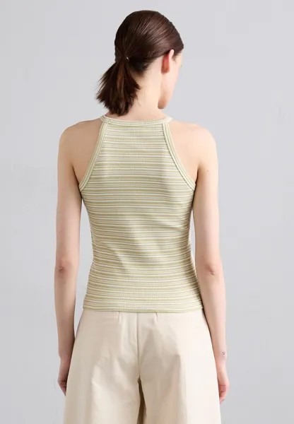 Топ Striped Tank Filippa K, темно-желтый