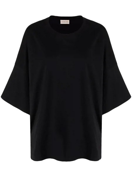 Alexandre Vauthier футболка с нашивкой-логотипом