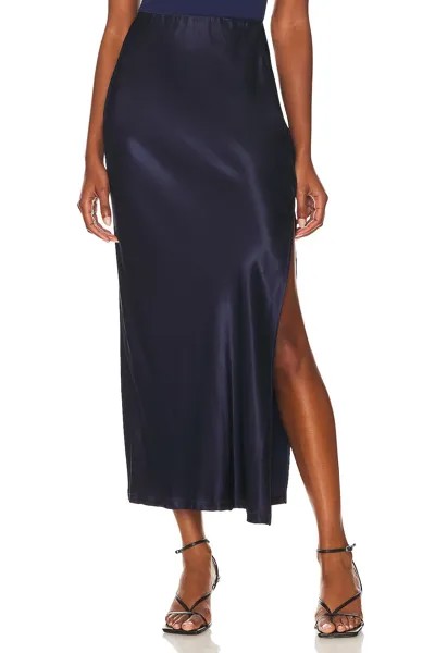 Юбка макси Enza Costa Bias, цвет Dark Navy