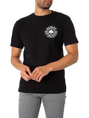 Мужская футболка Replay Hollywood Motorcycle Club, черная