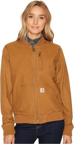 Куртка Crawford Bomber Jacket Carhartt, цвет Carhartt Brown