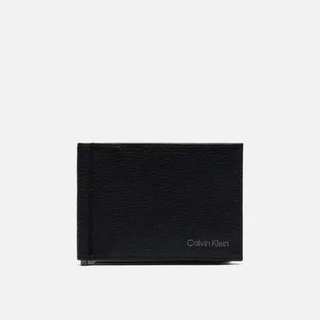 Кошелек Calvin Klein Jeans Warmth Bifold Money Clip, цвет чёрный