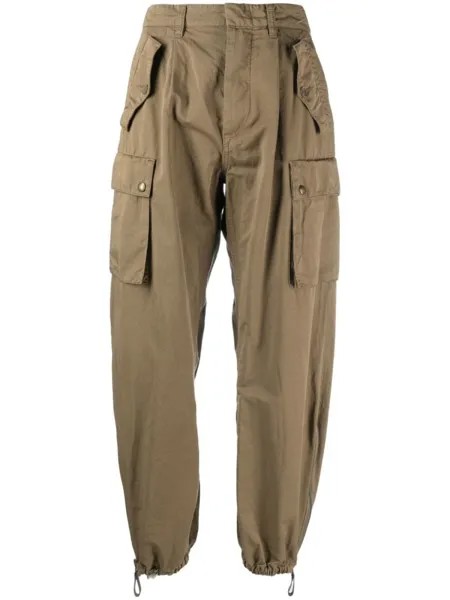 Ralph Lauren Collection брюки карго Charlee, зеленый