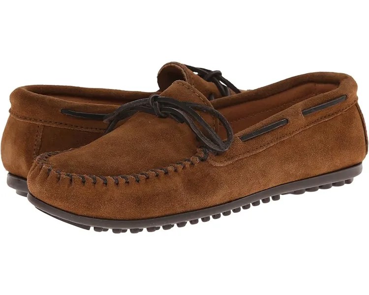 Лоферы Minnetonka Classic Moc, цвет Dusty Brown Suede
