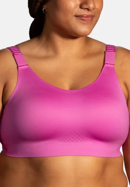 Спортивный бюстгальтер с сильной поддержкой DARE SCOOPBACK 2.0 Brooks, цвет frosted mauve mauve