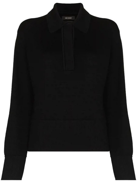 Isabel Marant polo collar knitted jumper