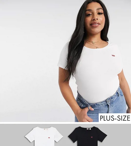 Набор из 2 футболок Levi's Plus - Онлайн-эксклюзив-Многоцветный