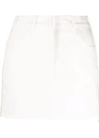 Givenchy zip-fastening denim skirt
